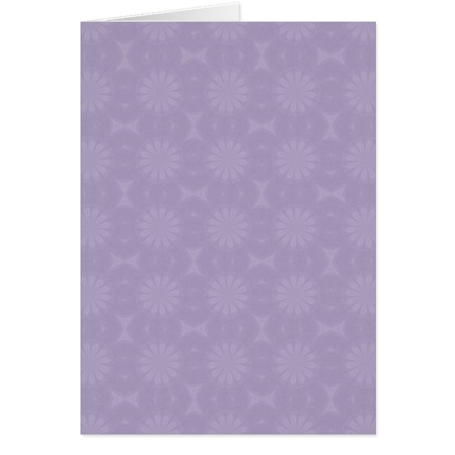 Pale Lilac Pattern (Front)