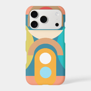 Pale Minimalist Abstract Geometric Shapes