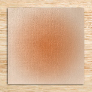 Pale Orange Aura Ombre Jigsaw Puzzle
