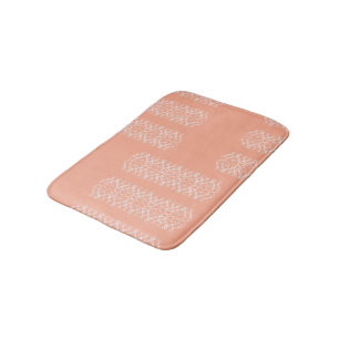 Pale Orange Bath Mat