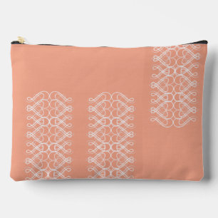 Pale Orange Large Accessory Pouch
