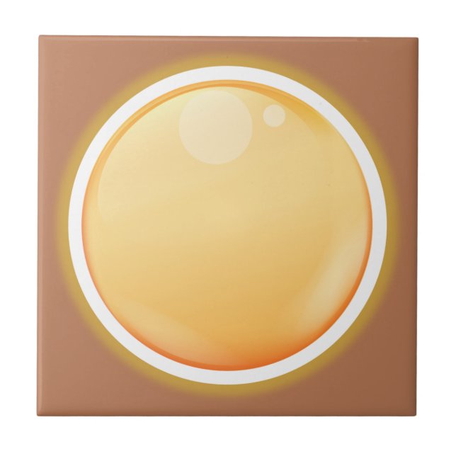 Pale Orange Tile (Front)