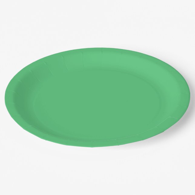 pale paper plate (Angled)