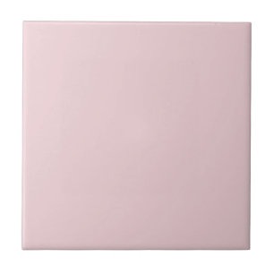 Pale Pastel Carnation Pink Solid Colour SW 6582 Tile