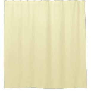 Pale Pastel Yellow Solid Colour - 2025 Trending Hu Shower Curtain