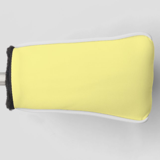 Pale Peach,Primrose,Sandwisp, Golf Head Cover (Front)