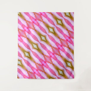 Pale Peachy x Miami Ikat  Tapestry