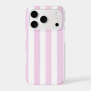 Pale pink and white candy stripes