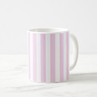Pale pink and white candy stripes