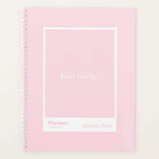 Pale Pink Block Quote | Fully Customizable Planner