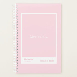Pale Pink Block Quote   Fully Customizable Planner
