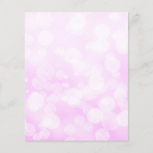 Pale Pink Bokeh Scrapbook Paper