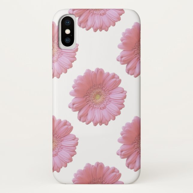 Pale pink gerbera daisy Case-Mate iPhone case (Back)