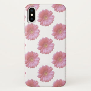 Pale pink gerbera daisy iPhone x case