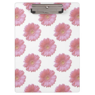 Pale pink gerbera daisy clipboard
