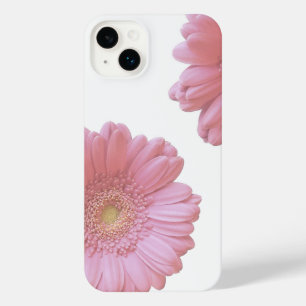Pale pink gerbera daisy iPhone 14 plus case