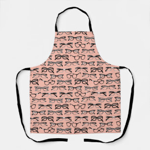 Pale Pink Glasses, Eyeglasses, Eyewear Apron