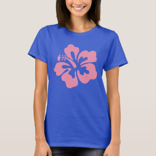 Pale Pink Hibiscus T-Shirt
