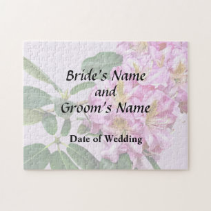 Pale Pink Rhododendron Jigsaw Puzzle