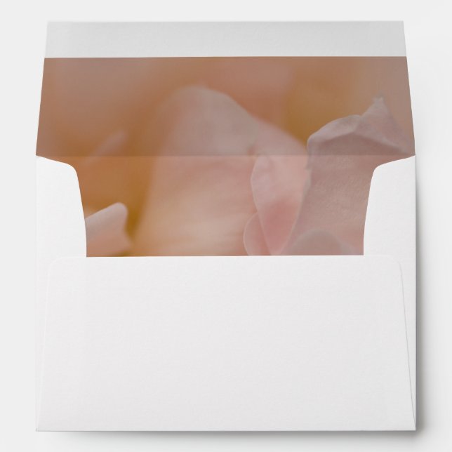 Pale Pink Rose Floral Envelopes (Back (Bottom))