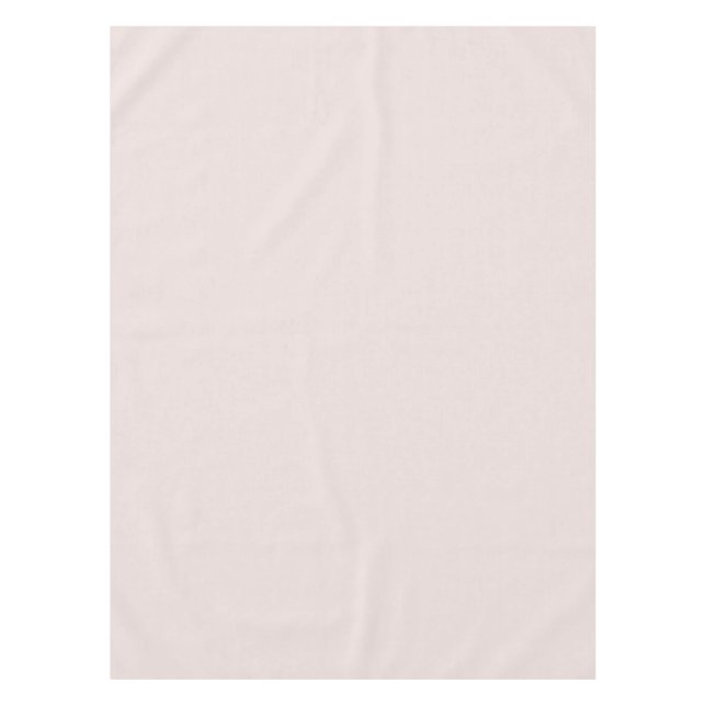 Pale Pink Solid Colour - Colour Trends - Hue Tablecloth (Front)