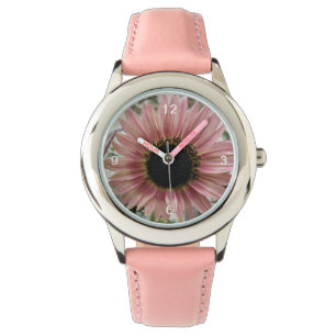 Pale Pink Sunflower Watch