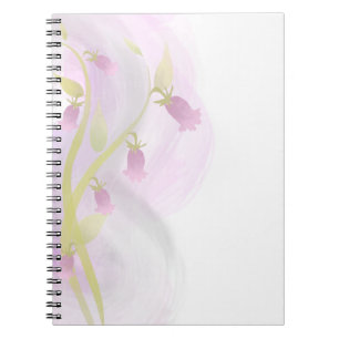 Pale Pink Watercolor Wash Notebook