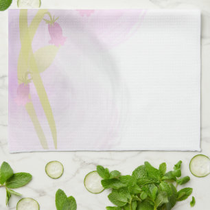 Pale Pink Watercolor Wash Tea Towel
