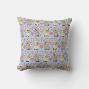 Pale Purple Dog Cushion