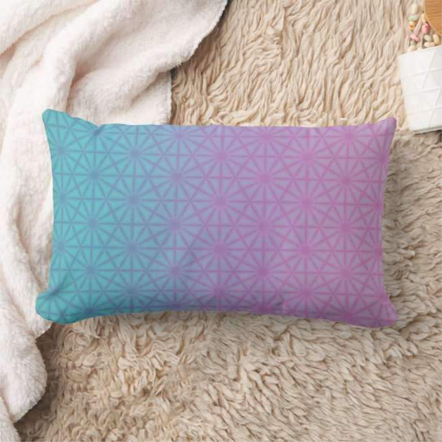 Pale purple gradient throw pillow (Blanket)