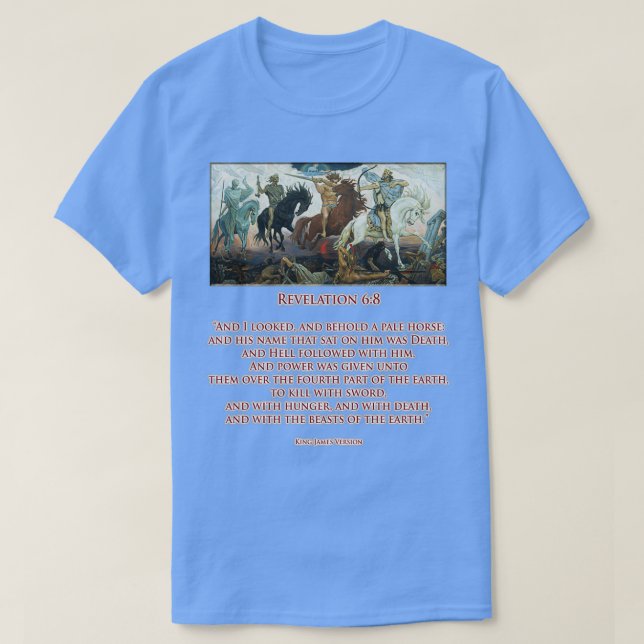 PALE RIDER T-Shirt (Design Front)