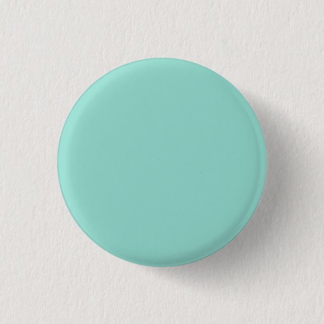 Pale Robin Egg Blue Solid Color 3 Cm Round Badge (Front)