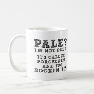 Pale Rockin' Porcelain Funny Mug