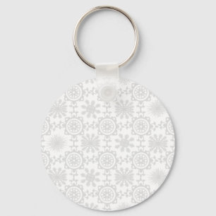 Pale Snowfill Key Ring
