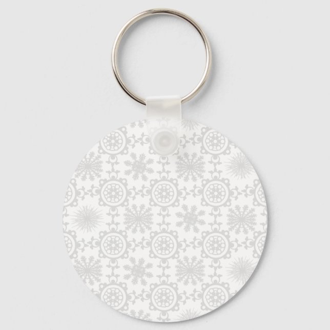 Pale Snowfill Key Ring (Front)