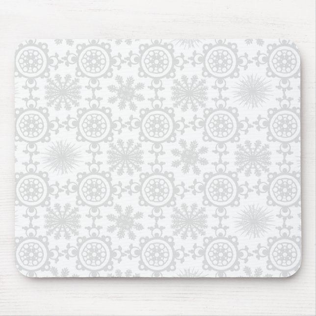 Pale Snowfill Mouse Mat (Front)