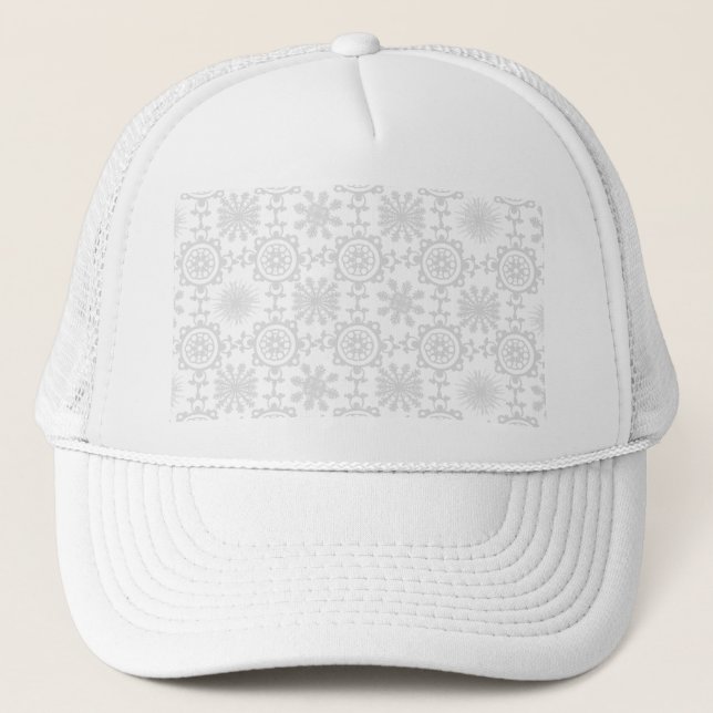 Pale Snowfill Trucker Hat (Front)