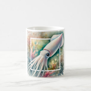 Pale Squid 310724AREF105 - Watercolor Coffee Mug