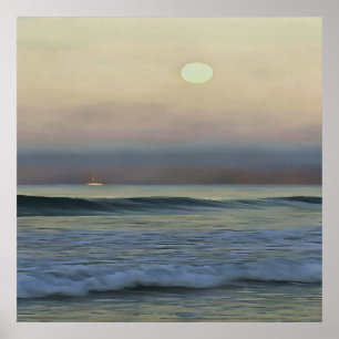Pale Sunset Poster