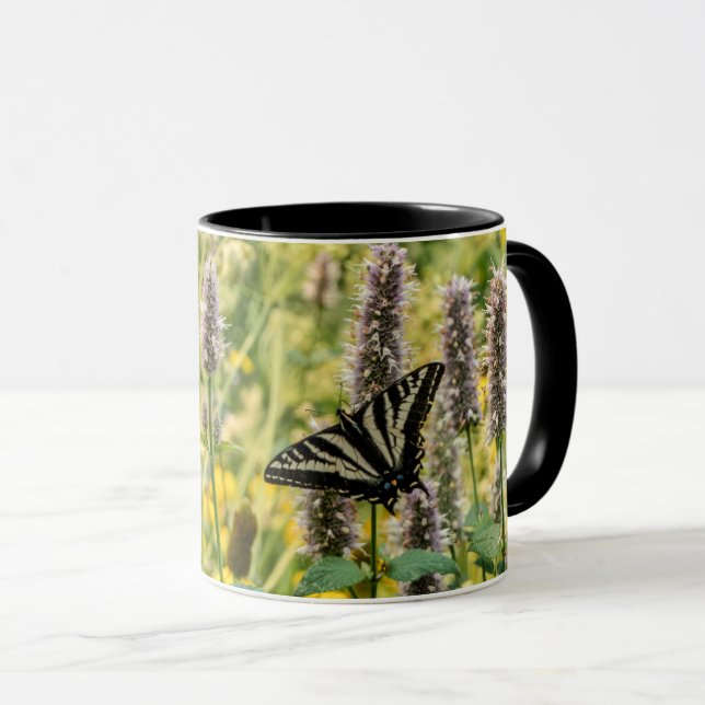 Pale Swallowtail Butterfly Mug (Front Right)