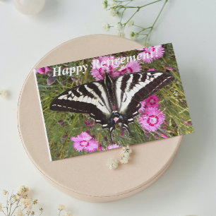 Pale Swallowtail Butterfly Photo Retirement Card