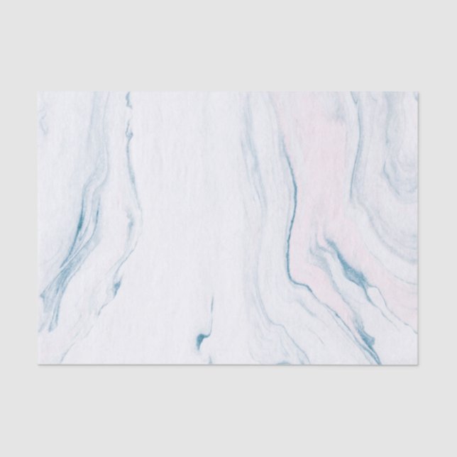Pale Tones Marble Stone Pattern Tissue Paper (Front)