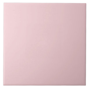 Pale Warm Pink Ceramic Tile. Tile