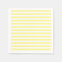 Pale Yellow and White Stripes