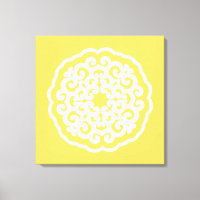Pale Yellow Asian Moods Mandalla