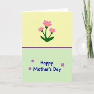 Pale Yellow Blossom Card