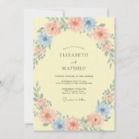 Pale Yellow Jubilant Summer Wedding