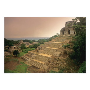 Palenque, Chiapas, Mexico, Maya Photo Print