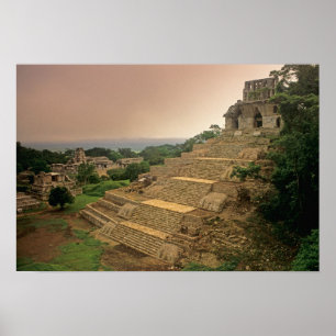 Palenque, Chiapas, Mexico, Maya Poster