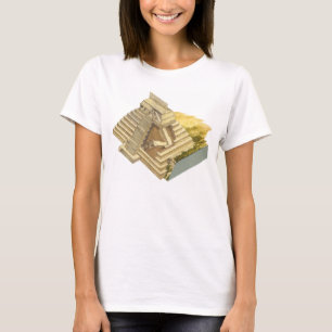 Palenque Mexico. Temple of the Inscriptions T-Shirt